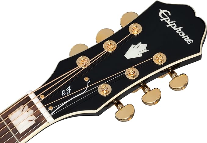 EPIPHONE J-200EC STUDIO ACOUSTIC-ELECTRIC GUITAR | BLACK