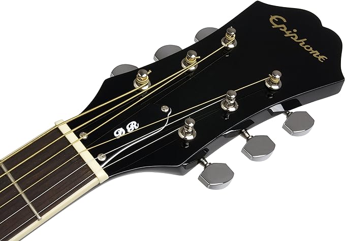EPIPHONE DR-100 DREADNOUGHT ACOUSTIC GUITAR - EBONY