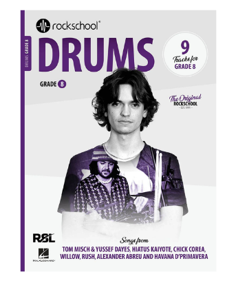 ROCKSCHOOL DRUM BOOKS -GRADE 8