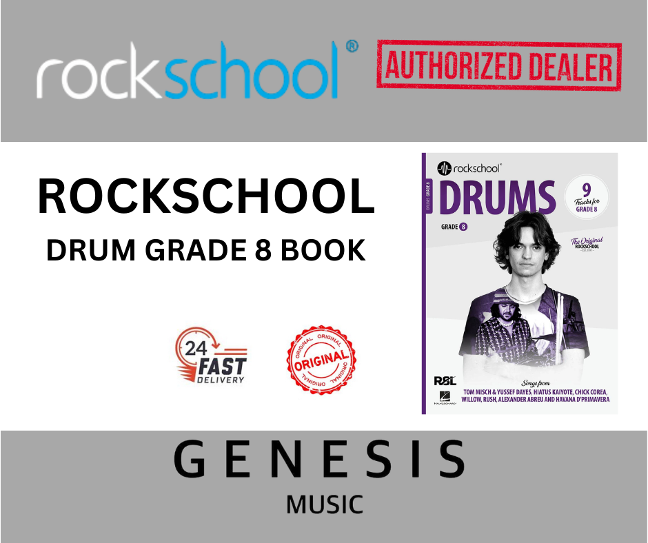 ROCKSCHOOL DRUM BOOKS -GRADE 8
