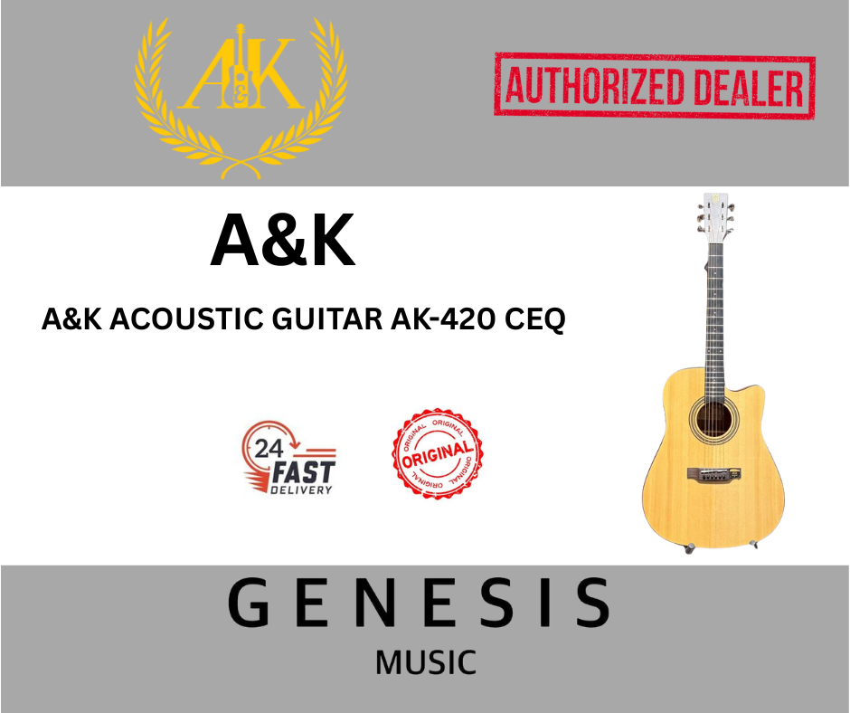 41" ACOUSTIC GUITAR |AK-420 CEQA