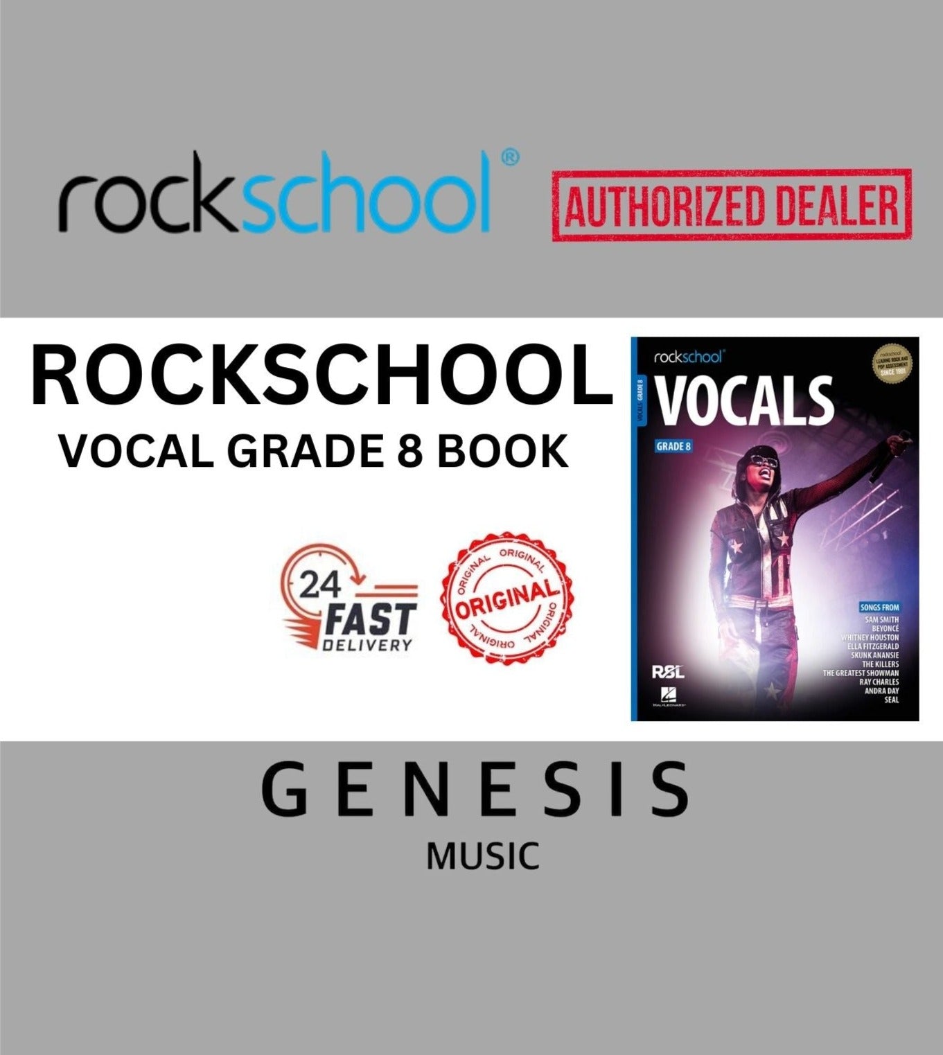 ROCKSCHOOL VOCAL BOOK-GRADE 8