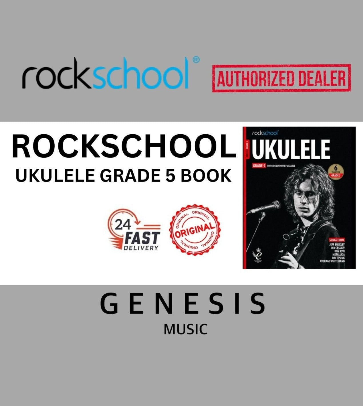 ROCKSCHOOL UKULELE BOOK-GRADE 5