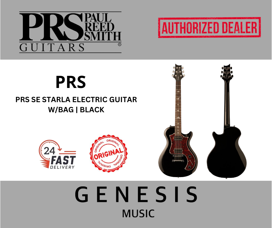 PRS SE STARLA ELECTRIC GUITAR W/BAG | BLACK