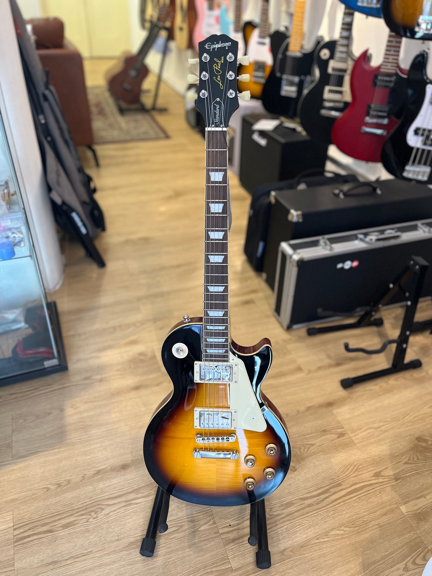 EPIPHONE LES PAUL STANDARD 50S ELECTRIC GUITAR - VINTAGE SUNBURST