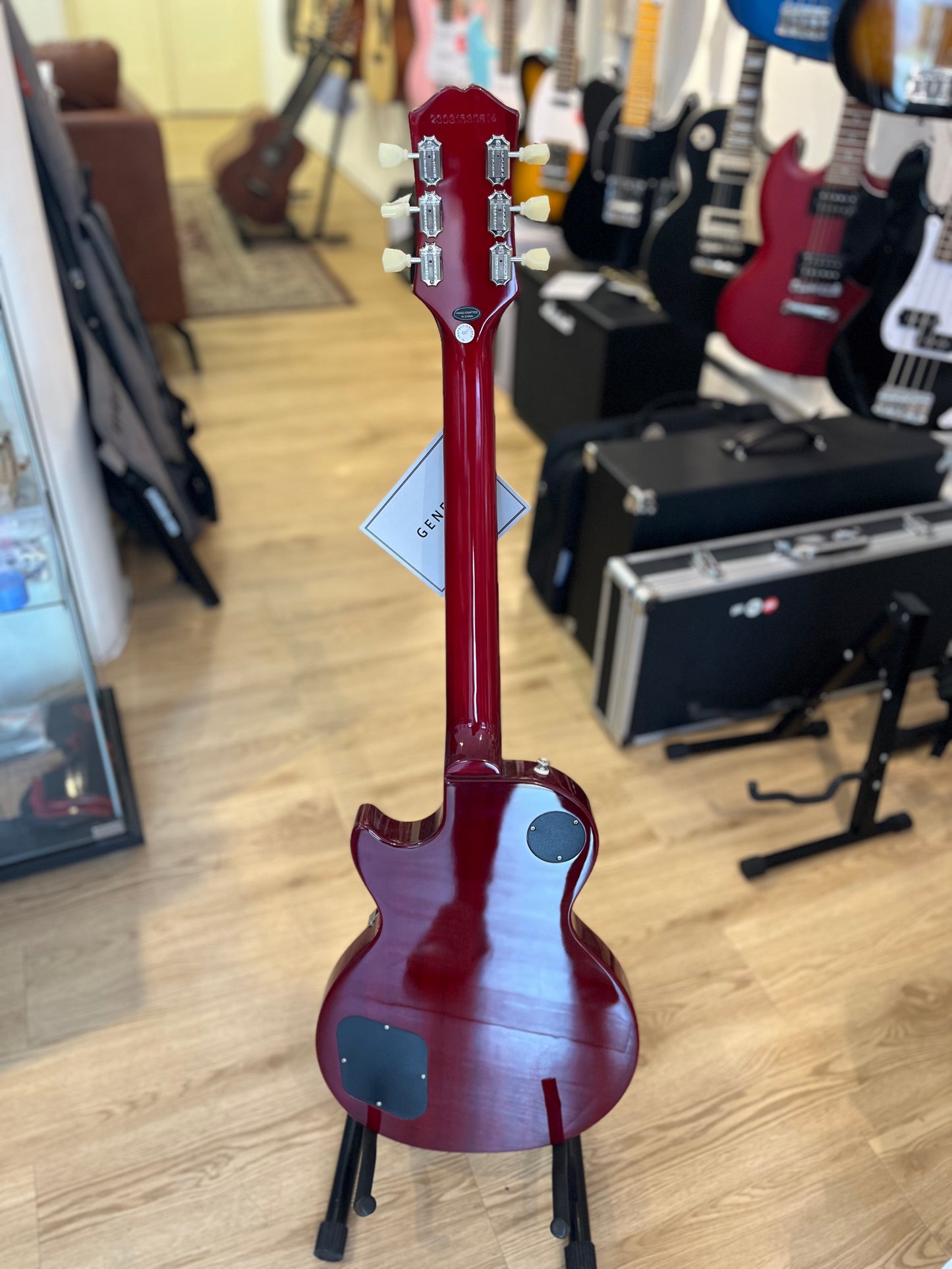 EPIPHONE LES PAUL STANDARD 50S ELECTRIC GUITAR - VINTAGE SUNBURST