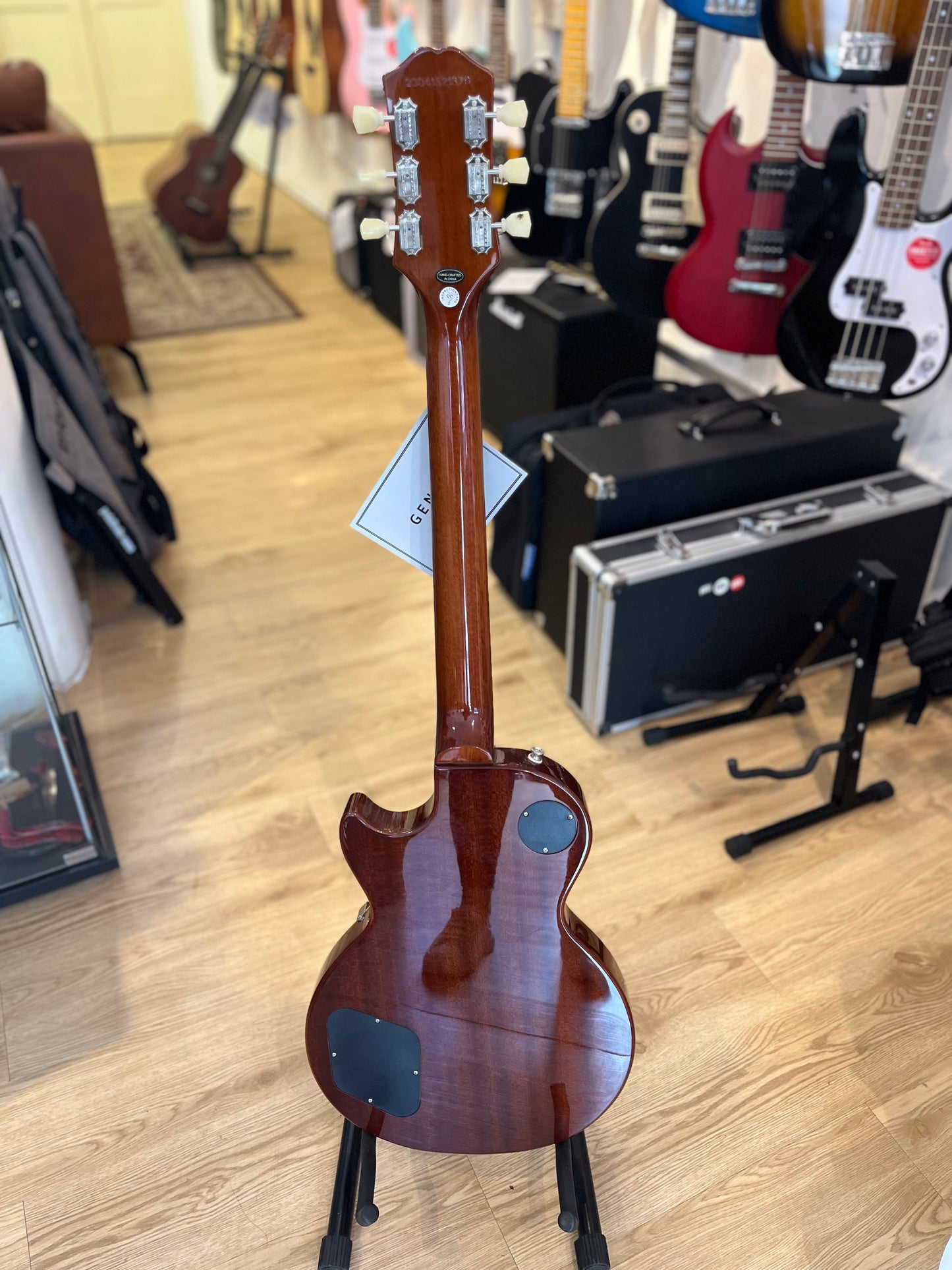 EPIPHONE LES PAUL STANDARD 50S ELECTRIC GUITAR - METALLIC GOLD