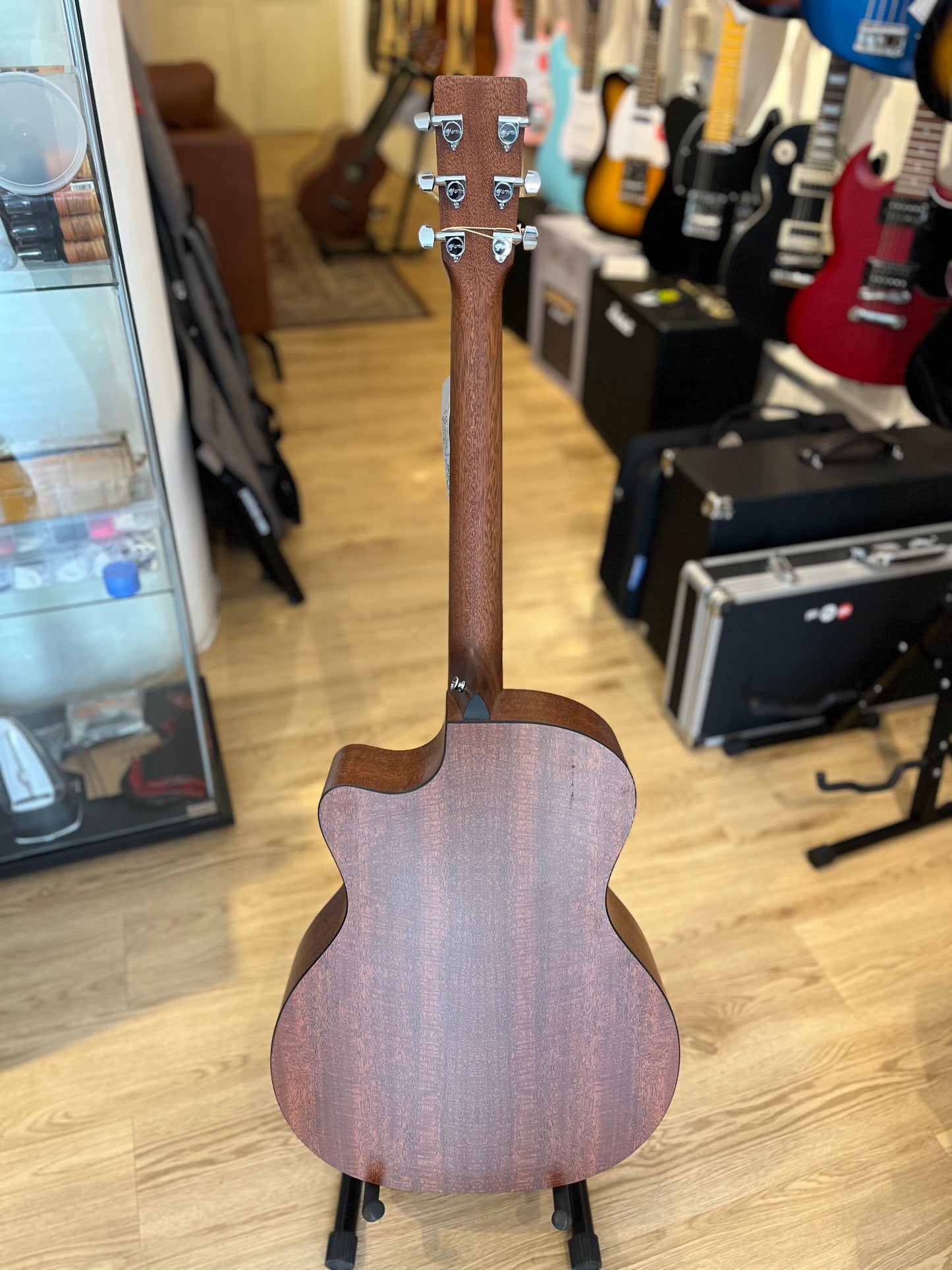 MARTIN GPC-X2E MAHOGANY | SOLID SITKA SPRUCE | B&S MAHOGANY PATTERN HP | FISHMAN MX ELECTRONICS | GIG BAG | X SERIES