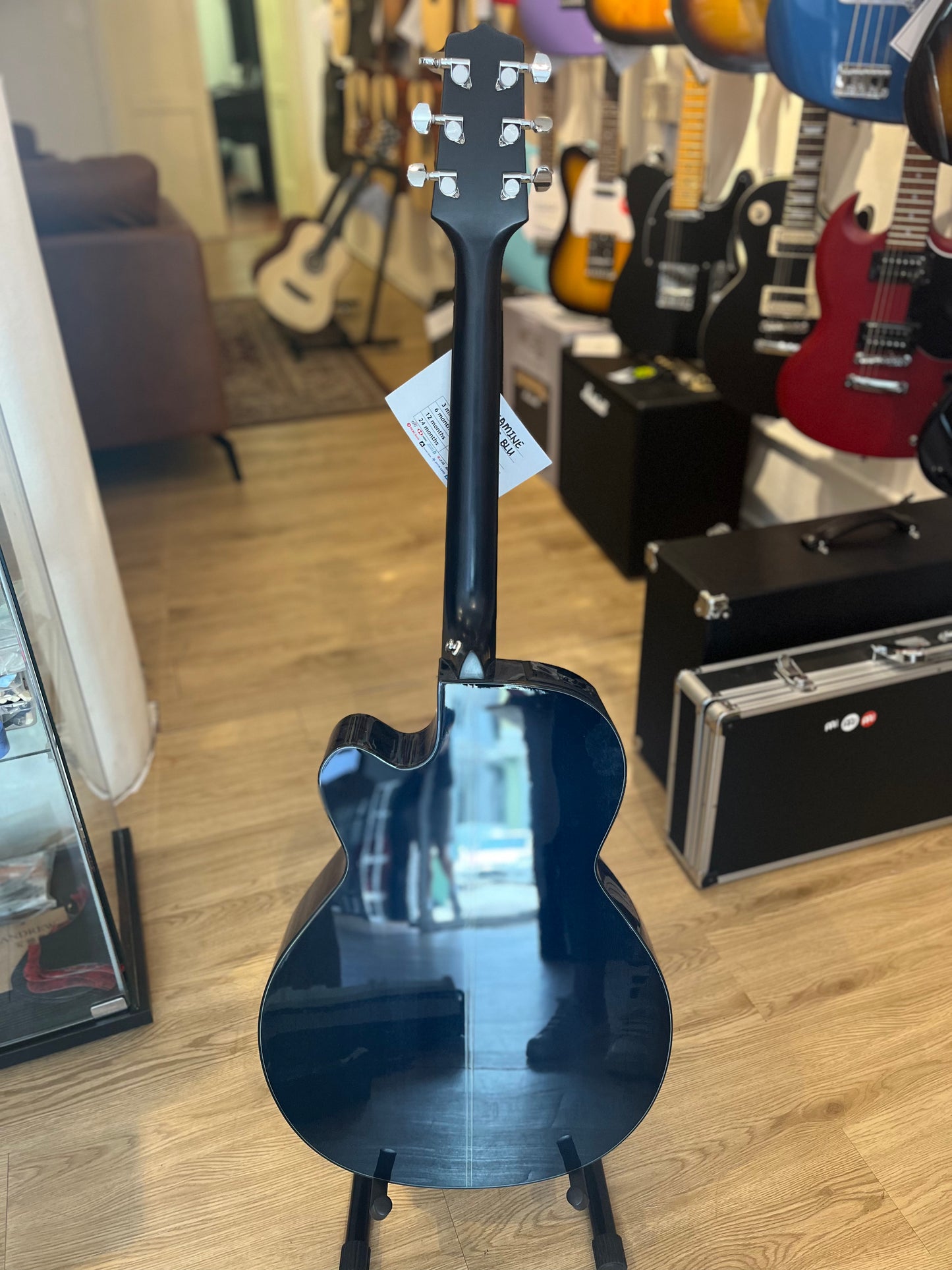 TAKAMINE ED2NC BLU | NEX CUTAWAY ACOUSTIC-ELECTRIC GUITAR | SPRUCE TOP, MAHOGANY B&S | TP-4T