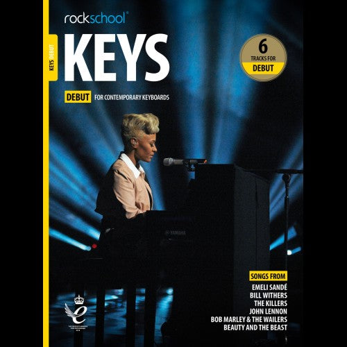 ROCKSCHOOL KEYS BOOK-DEBUT