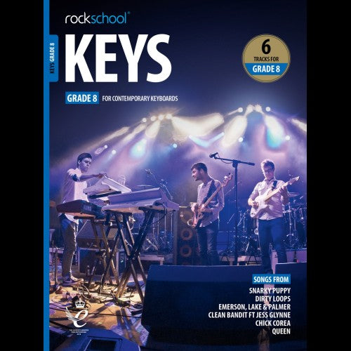 ROCKSCHOOL KEYS BOOK-GRADE 8