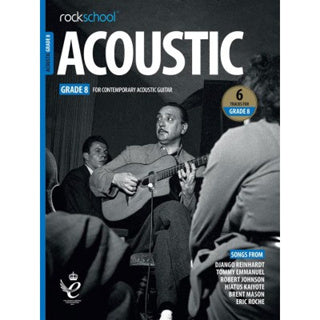 ROCKSCHOOL ACOUSTIC GUITAR BOOK-GRADE 8