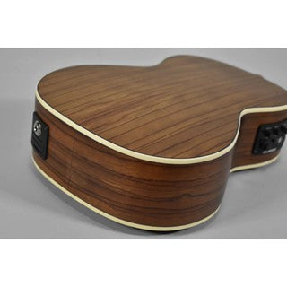 FENDER RINCON TENOR ACOUSTIC-ELECTRIC UKULELE W/BAG | WALNUT FB | AGED COGNAC BURST