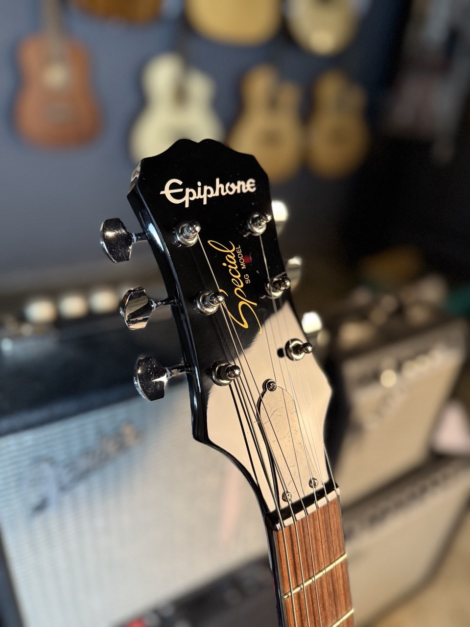 Epiphone Limited Edition SG Special-I Best Beginner Electric Guitar - Ebony