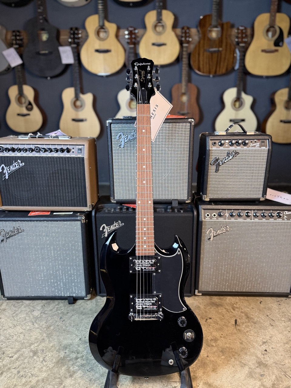 Epiphone Limited Edition SG Special-I Best Beginner Electric Guitar - Ebony