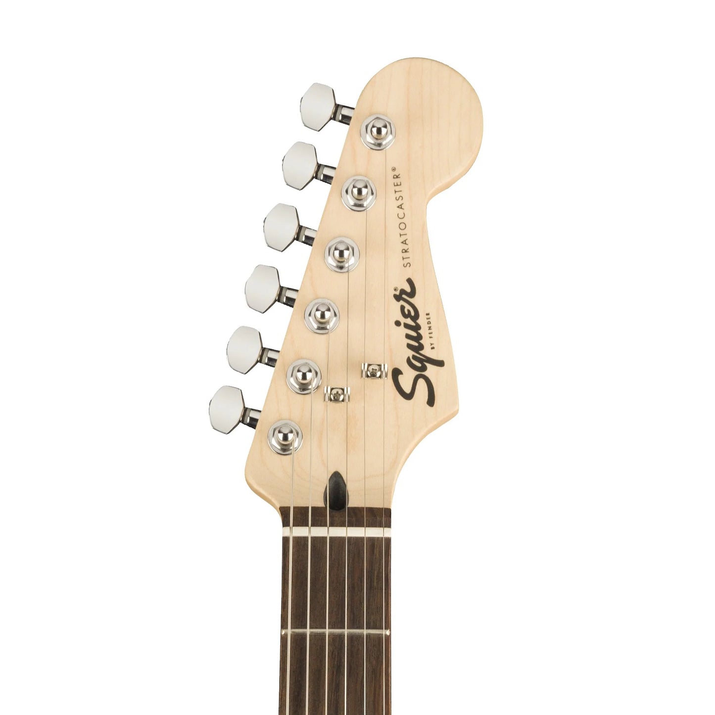 SQUIER BULLET STRATOCASTER W/TREMOLO ELECTRIC GUITAR | LAUREL FB | SHELL PINK