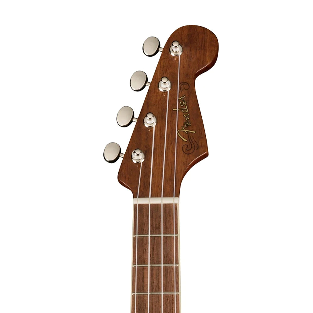 FENDER MONTECITO TENOR ACOUSTIC-ELECTRIC UKULELE W/BAG | WALNUT FB | SHADED EDGE BURST