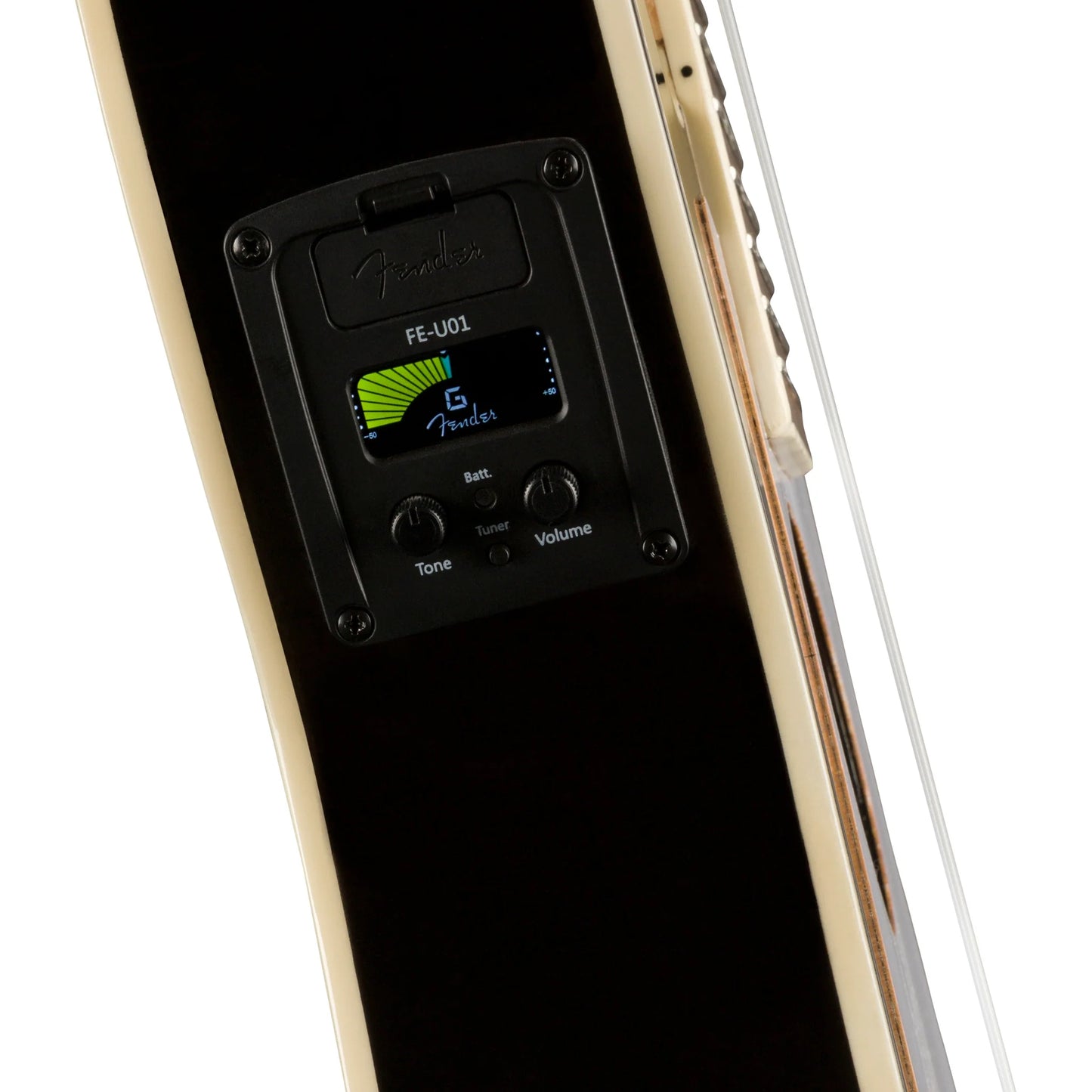 FENDER FULLERTON STRATOCASTER UKULELE | WALNUT FB | BLACK