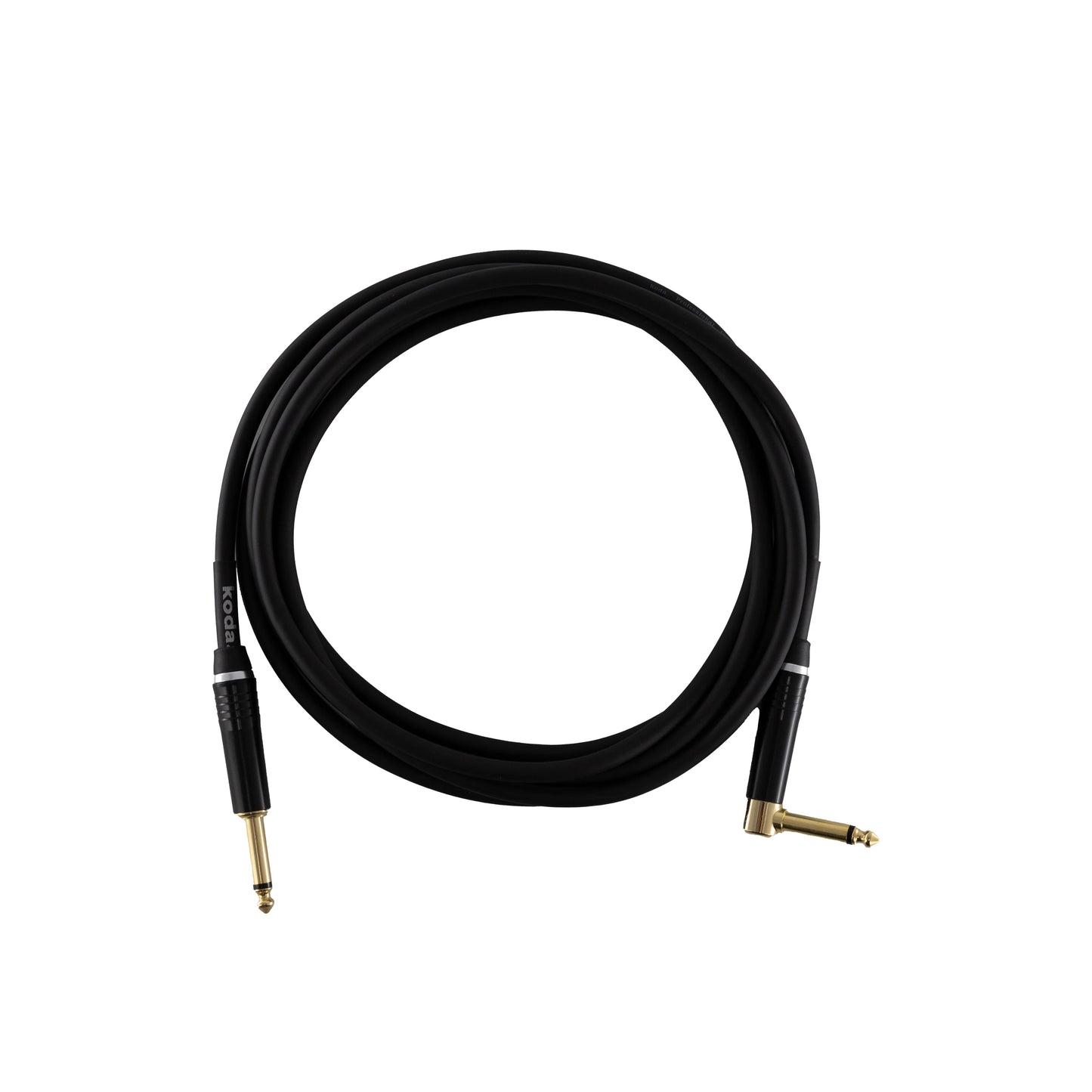 KODA PLUS KIC10RA STRAIGHT-ANGLED INSTRUMENT CABLE 10FT BLACK