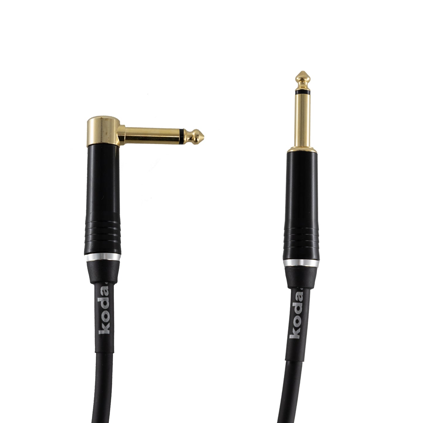 KODA PLUS KIC10RA STRAIGHT-ANGLED INSTRUMENT CABLE 10FT BLACK