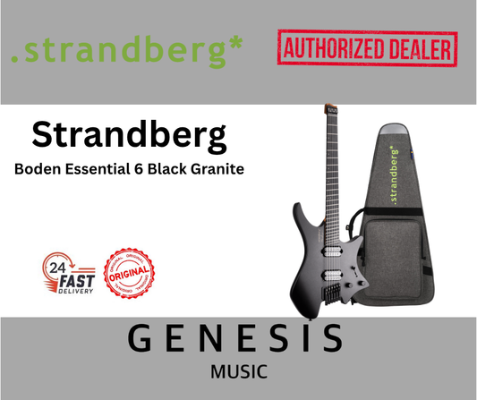 Strandberg Boden Essential 6 Black Granite Electric Guitar