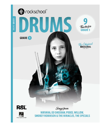 ROCKSCHOOL DRUM BOOKS -GRADE 1