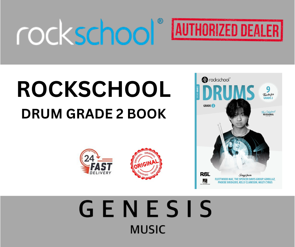 ROCKSCHOOL DRUM BOOKS -GRADE 2