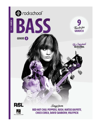 ROCKSCHOOL BASS BOOK-GRADE 8