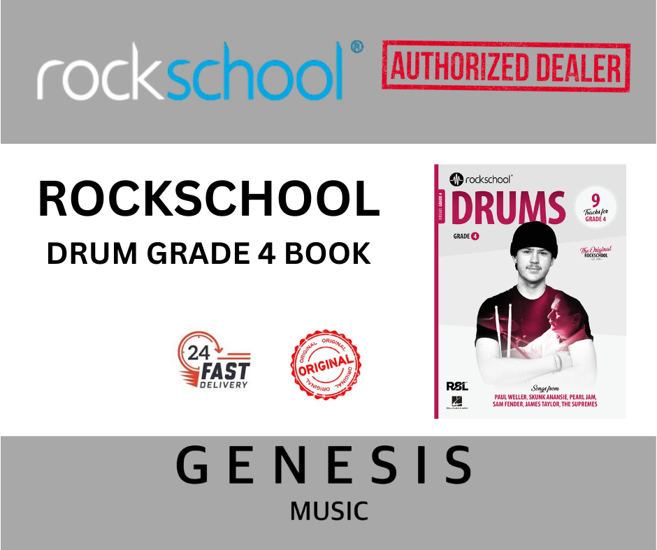 ROCKSCHOOL DRUM BOOKS -GRADE 4