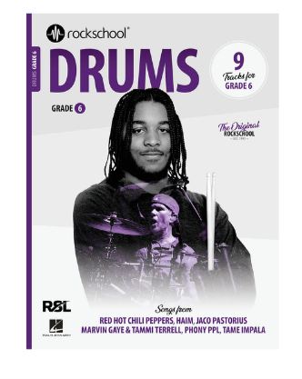 ROCKSCHOOL DRUM BOOKS -GRADE 6