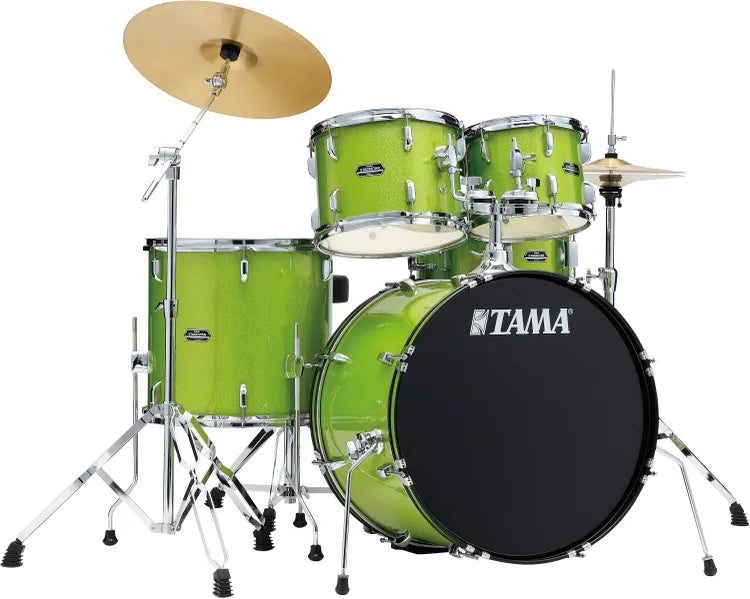 TAMA STAGESTAR 5 PIECES 20" DRUM KITS LIME GREEN