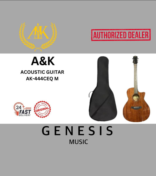 A&K 40" ACOUSTIC GUITAR AK-444CEQ M