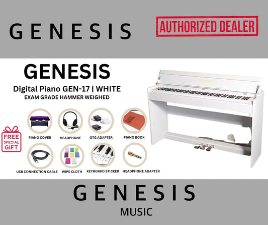 GENESIS DIGITAL PIANO-GEN 17 | WHITE