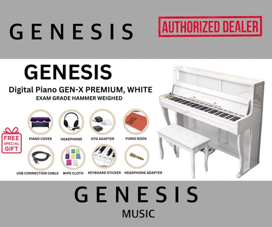 GENESIS DIGITAL PIANO-GEN X PREMIUM | WHITE