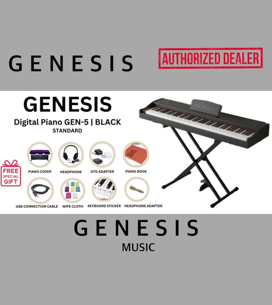 GENESIS DIGITAL PIANO-GEN 5 | BLACK