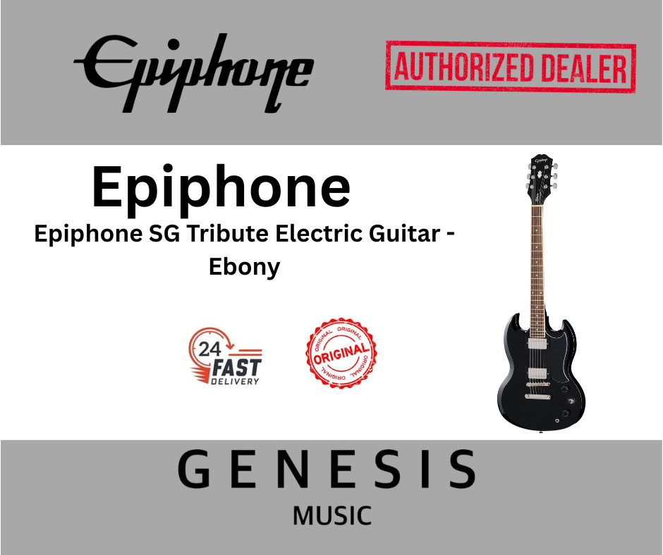Epiphone SG Tribute Electric Guitar - Ebony