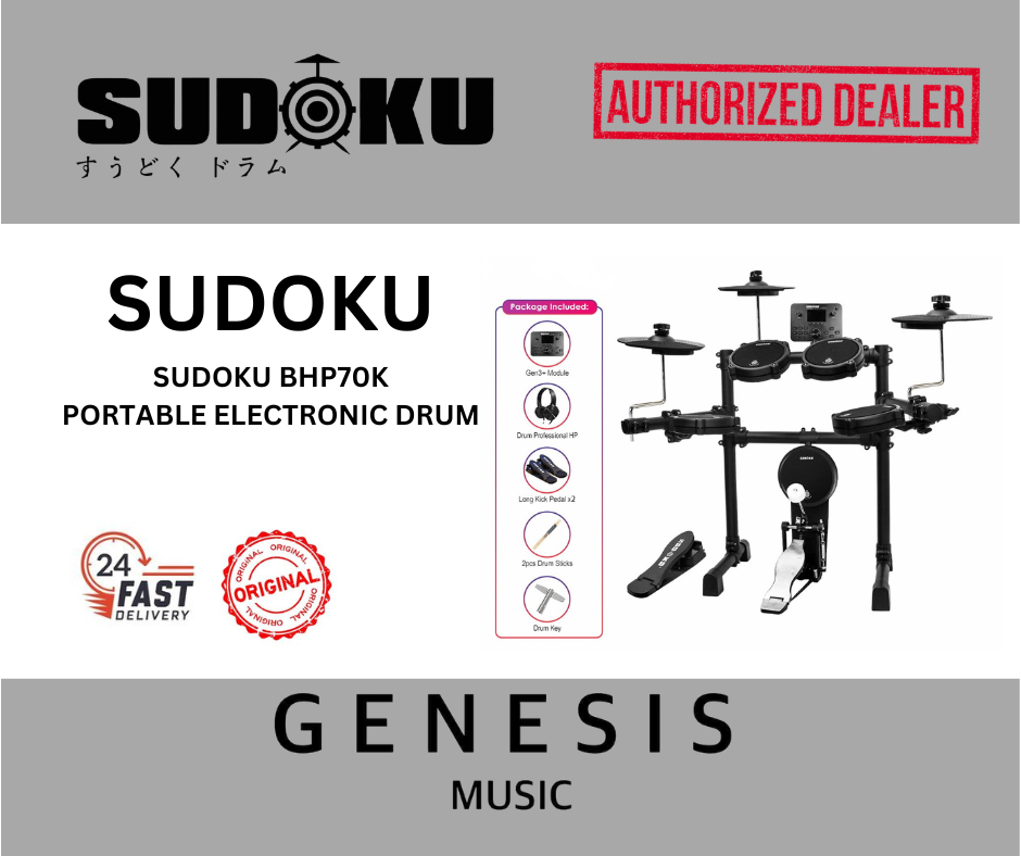 SUDOKU BHP70K ELECTRONIC DRUM (STUDENT PACK)