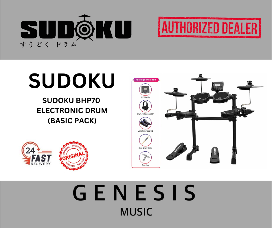 SUDOKU BHP70 ELECTRONIC DRUM (BASIC PACK)