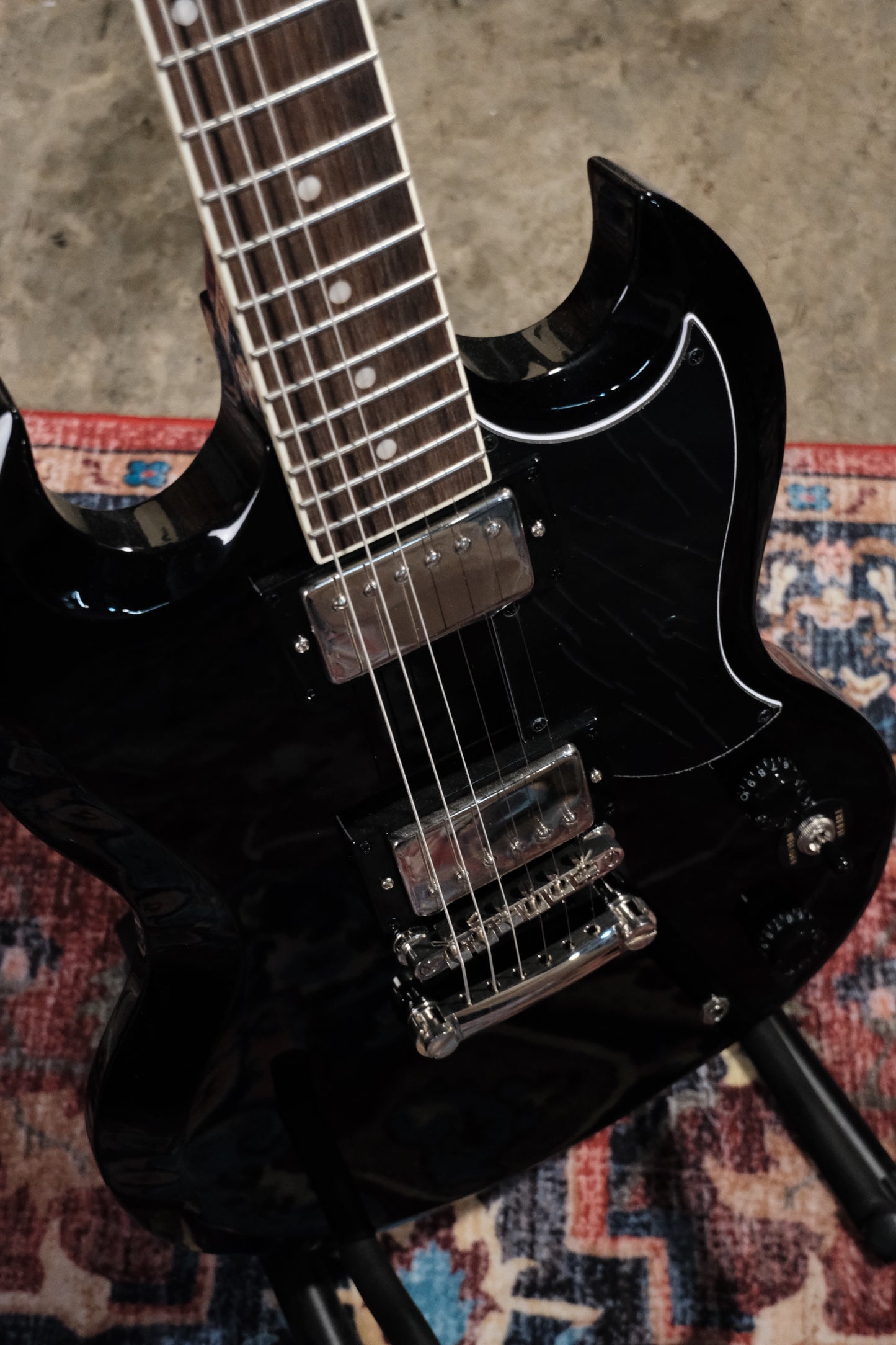Epiphone SG Tribute Electric Guitar - Ebony