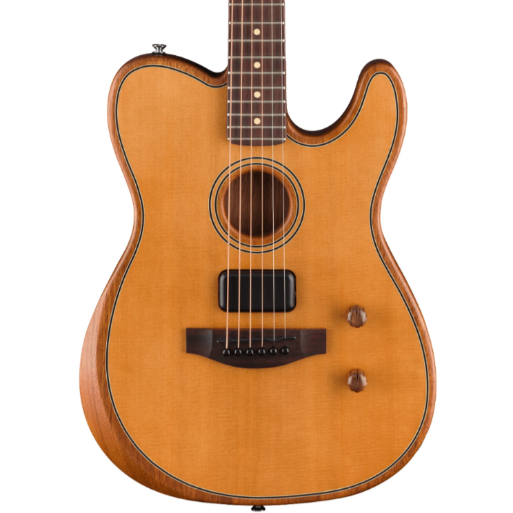 FENDER ACOUSTASONIC TELECASTER ELECTRIC GUITAR