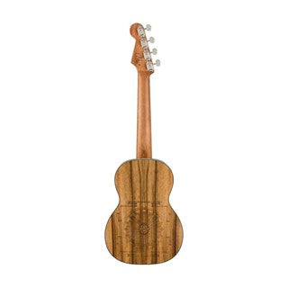 FENDER DHANI HARRISON UKULELE | WALNUT FB | TURQUOISE