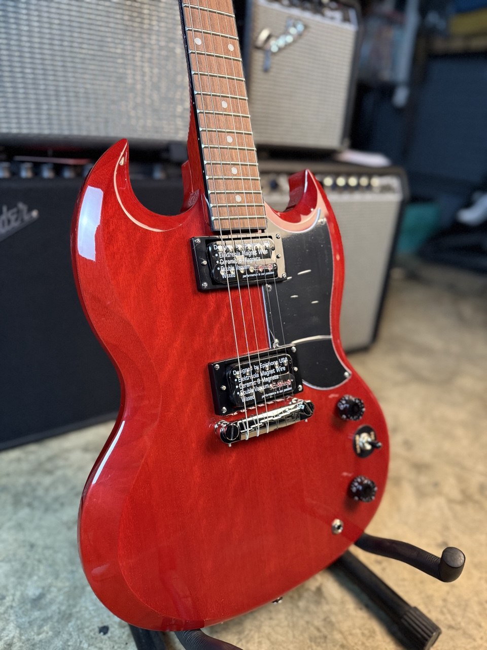 Epiphone Limited Edition SG Special-I Best Beginner Electric Guitar - Cherry