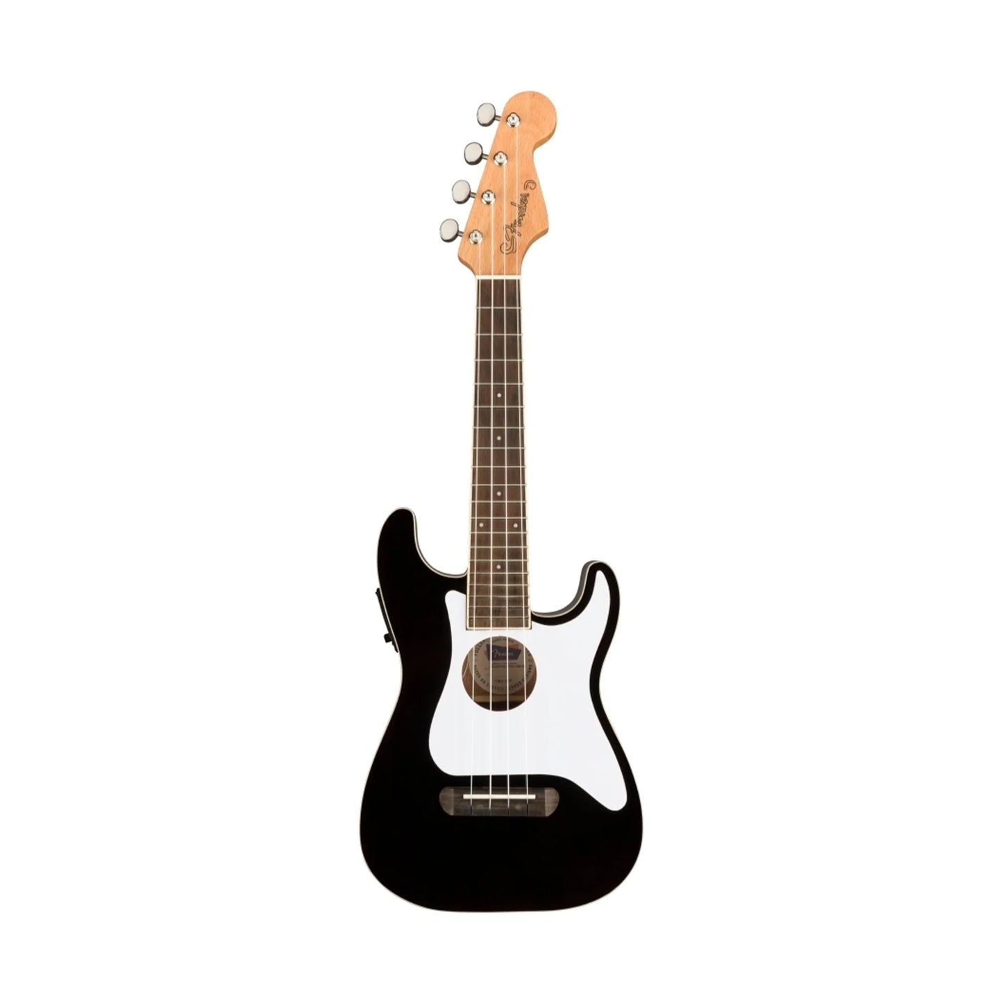 FENDER FULLERTON STRATOCASTER UKULELE | WALNUT FB | BLACK